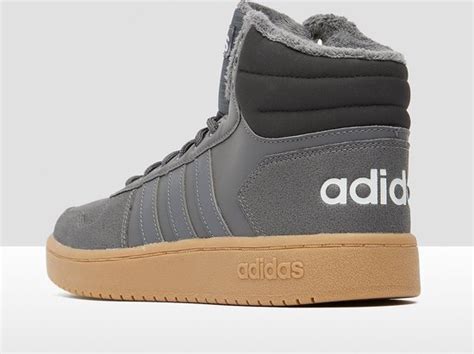 adidas hoops 2.0 mid sneakers grijs heren maat